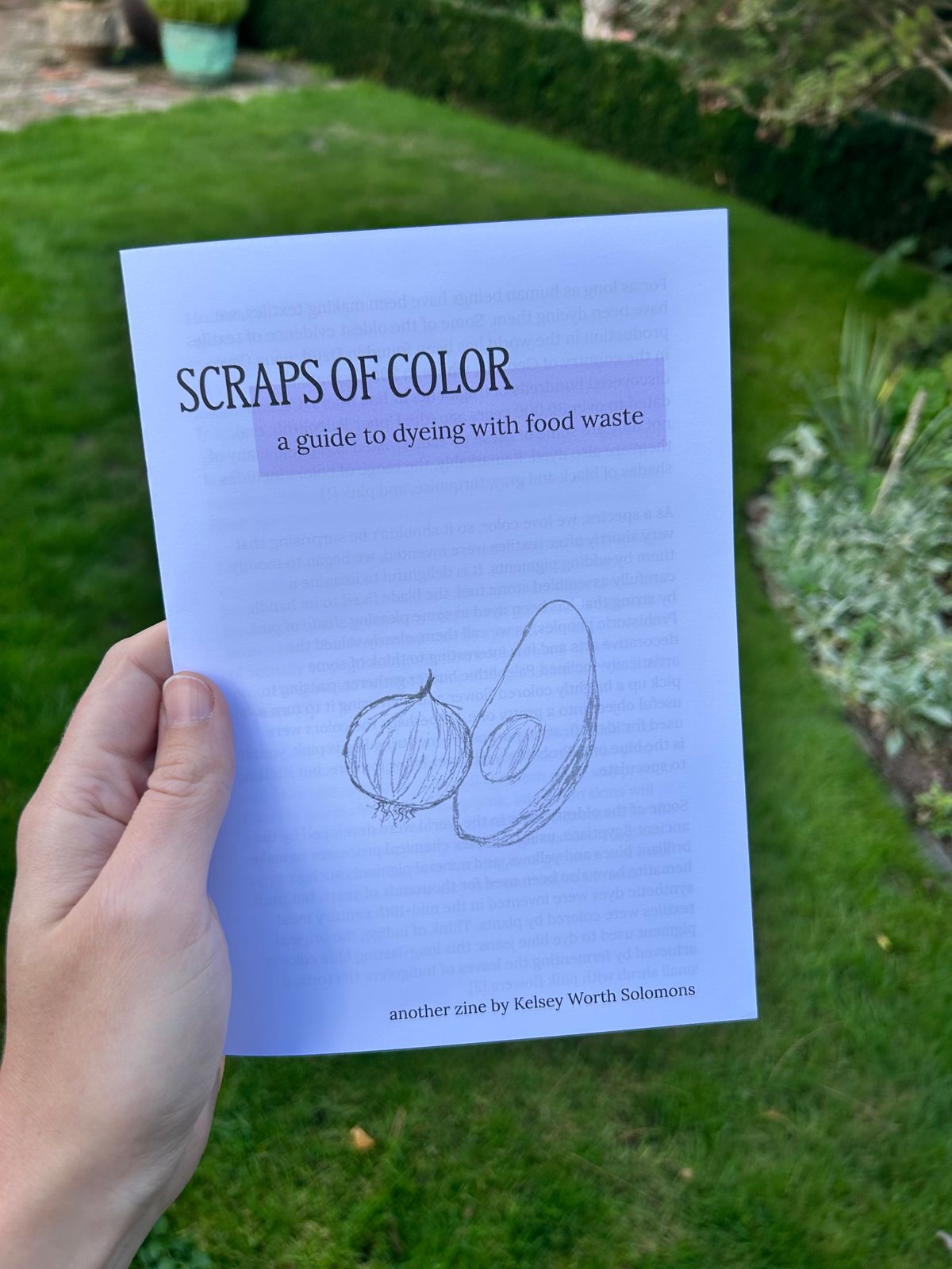 Scraps of Color Printable Zine
