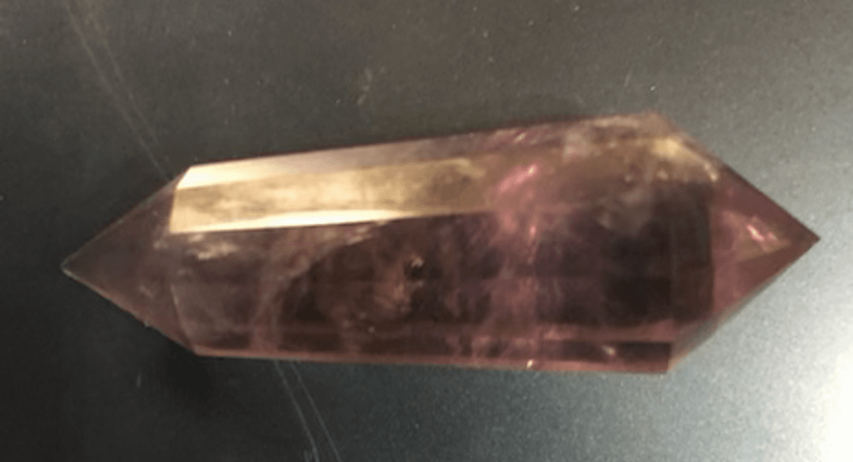 IT'S FINALLY HERE AMETHYST VOGEL 12 SIDED HEALING CRYSTAL