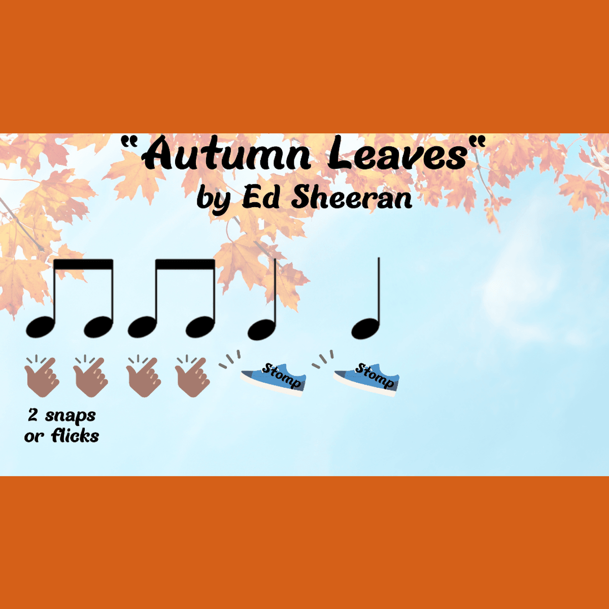 Autumn Medley Play-Along Manipulatives | PowerPoint + PDF