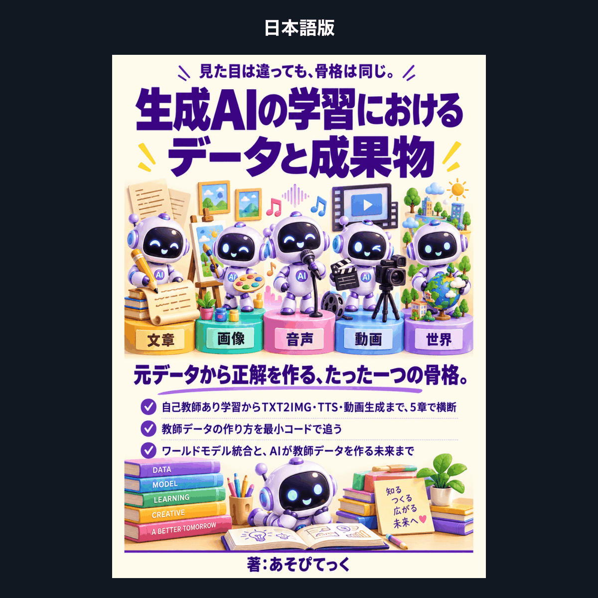 【日本語版】生成AIの学習におけるデータと成果物