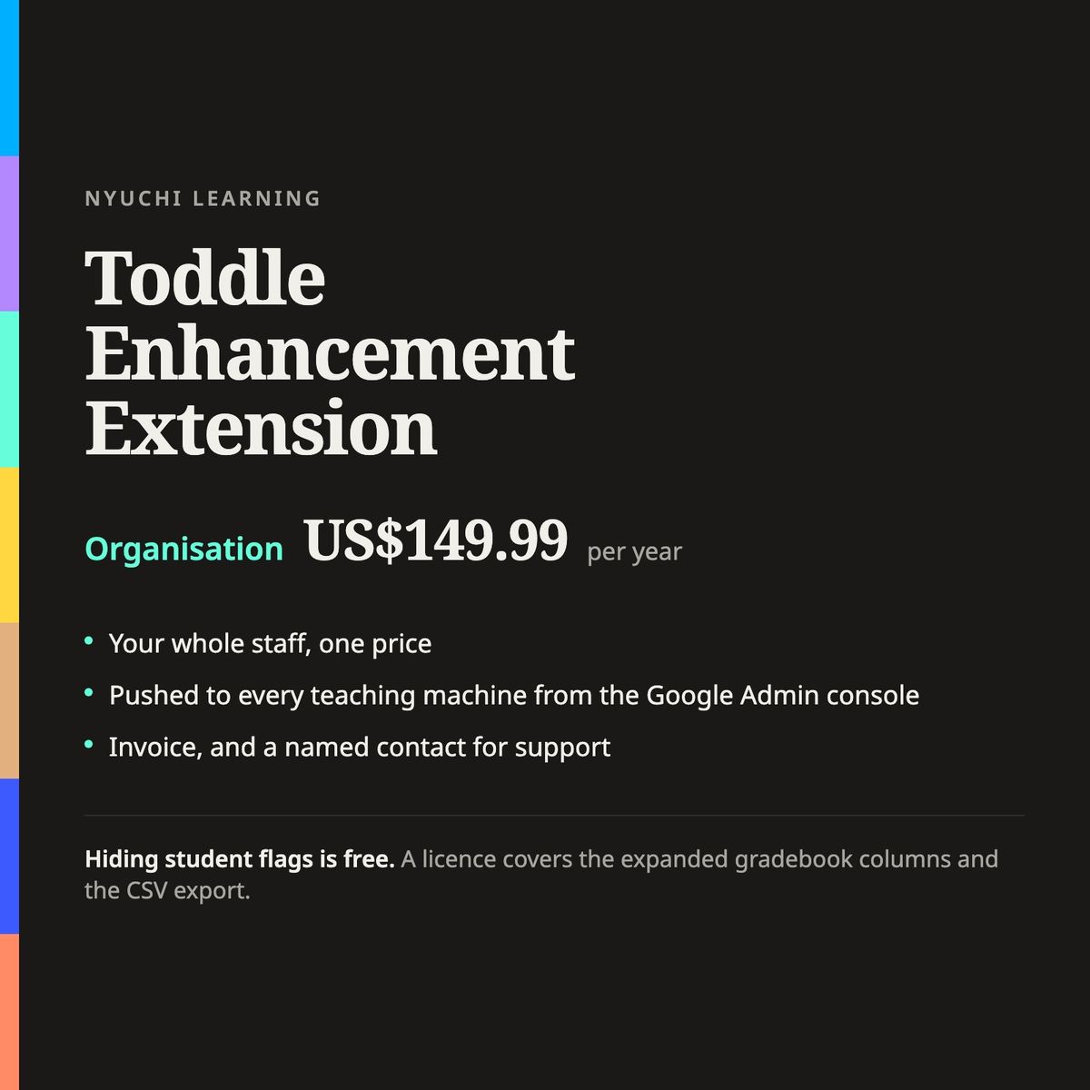 Toddle Enhancement Extension — Organisation licence (1 year)