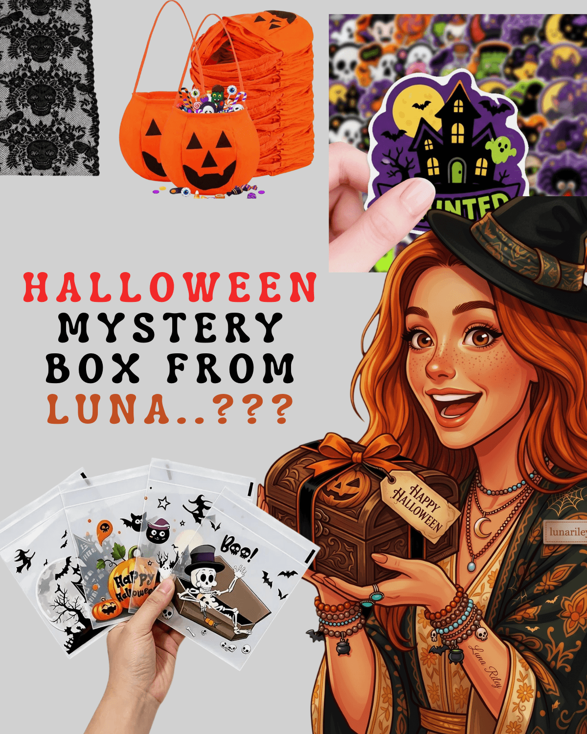 🎃 Limited Edition Halloween Mystery Box! (3 Items)