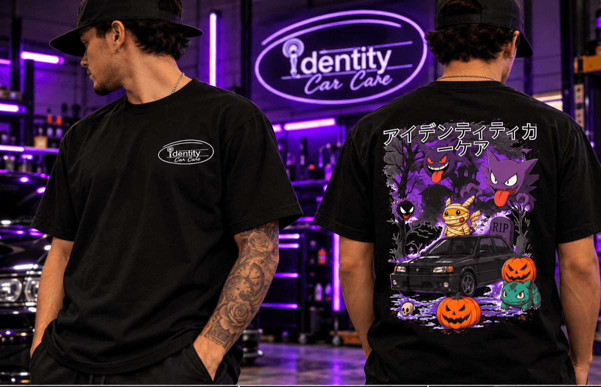 Identity Car Care – Limited Edition Halloween Pulsar T-Shirt - Size Medium -