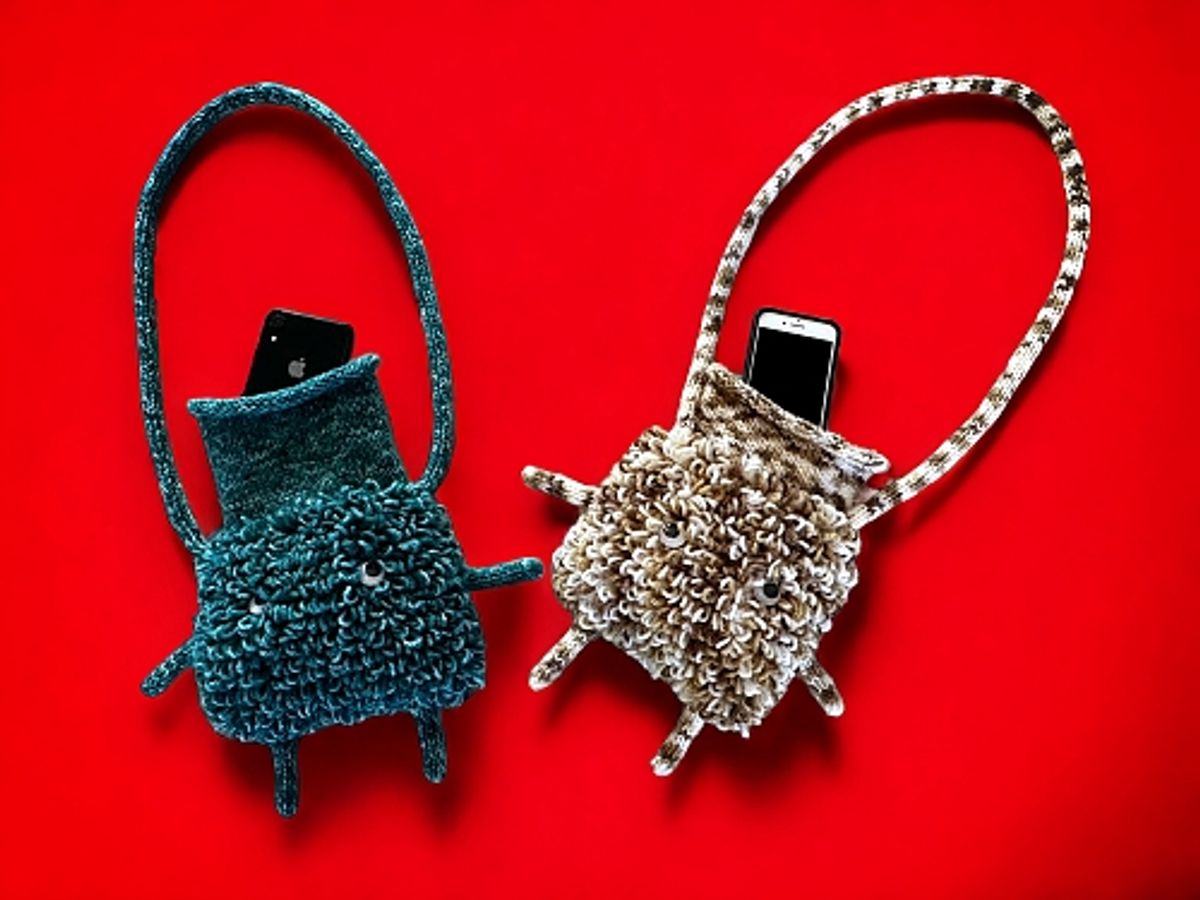 Way Cool Knitted Monster Purse – FREE Knitting Pattern