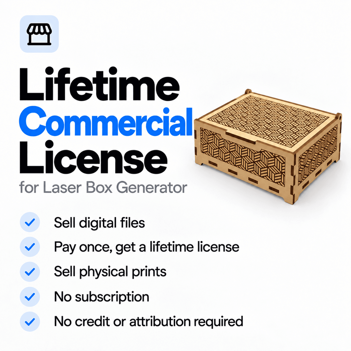 Laser Box Generator Lifetime Commercial license