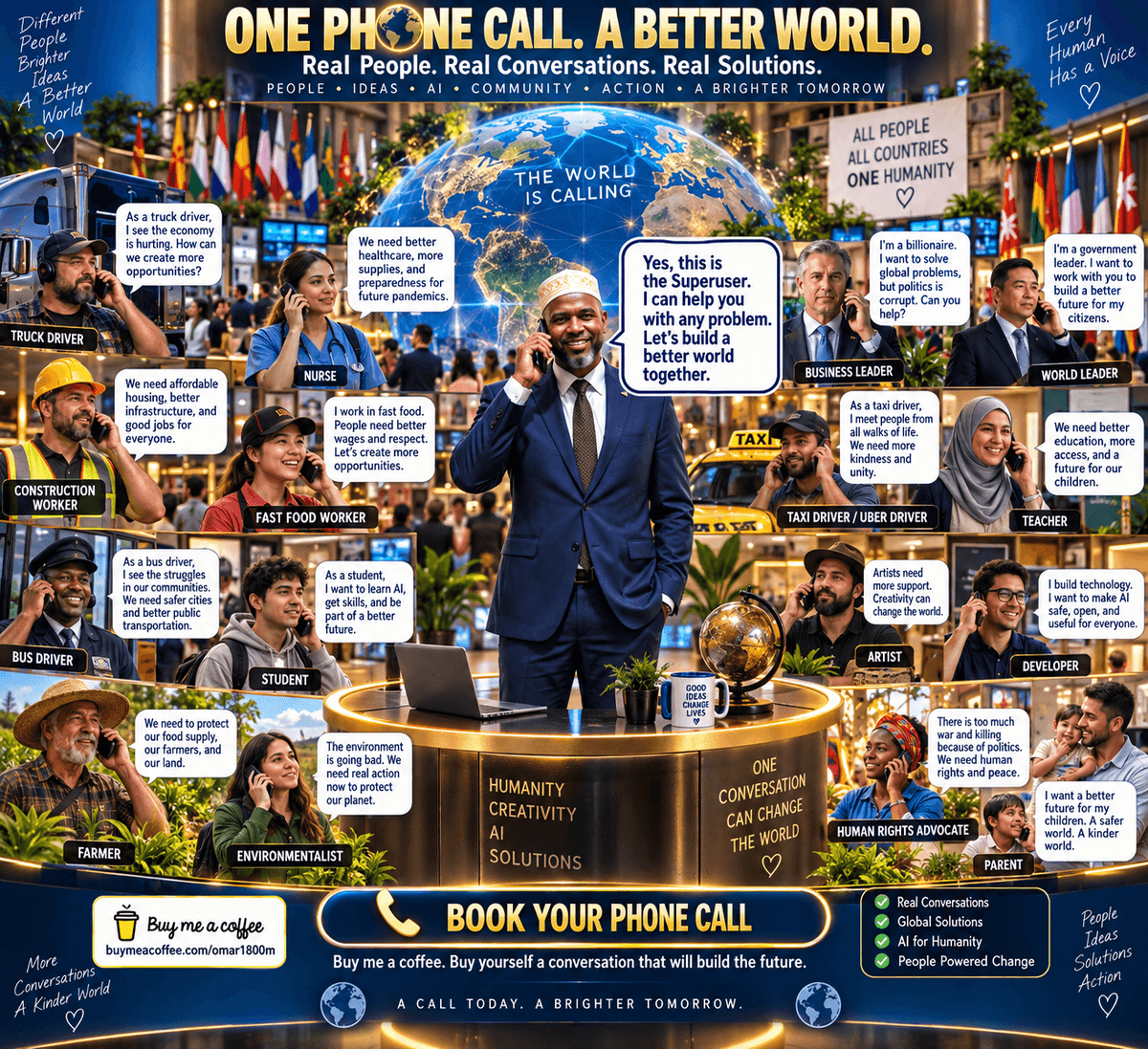 5-Minute Phone Call — Non-Refundable
