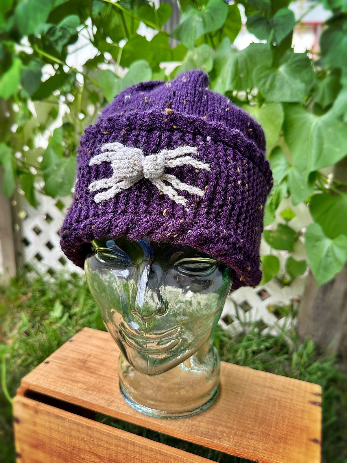 🕷️ Spider Beanie Knitting Pattern 🕷️