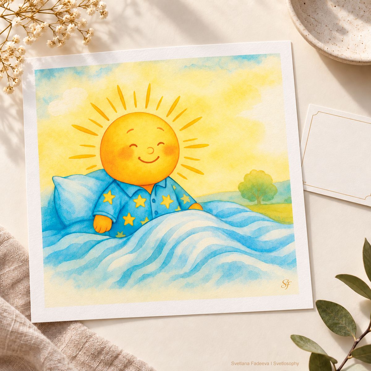 Welcoming a New Day | Signed Limited-Edition Fine Art Giclée Print | Nature Tales