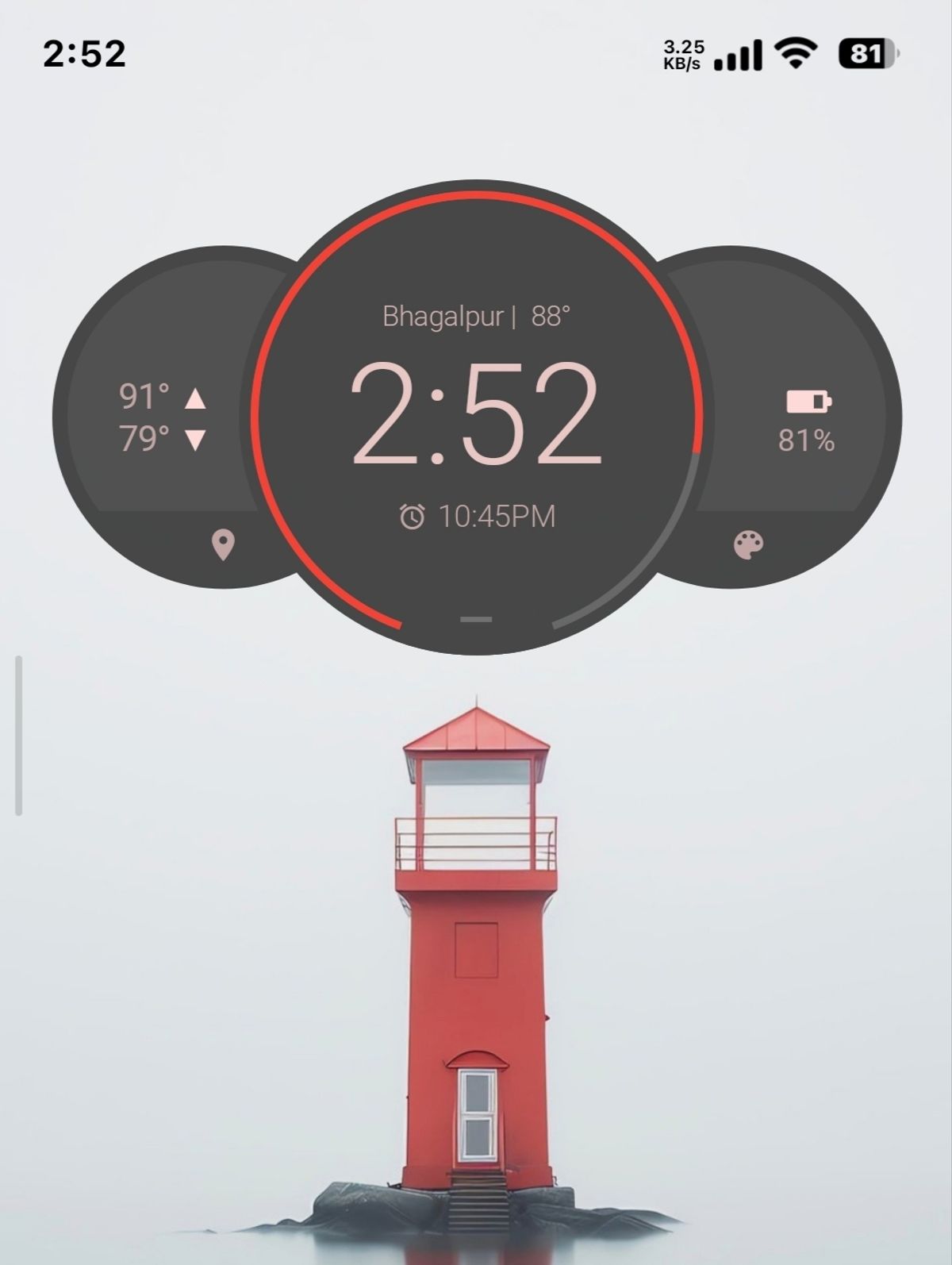 Motorola Z Command center's Circle Widget ( Personal Use )