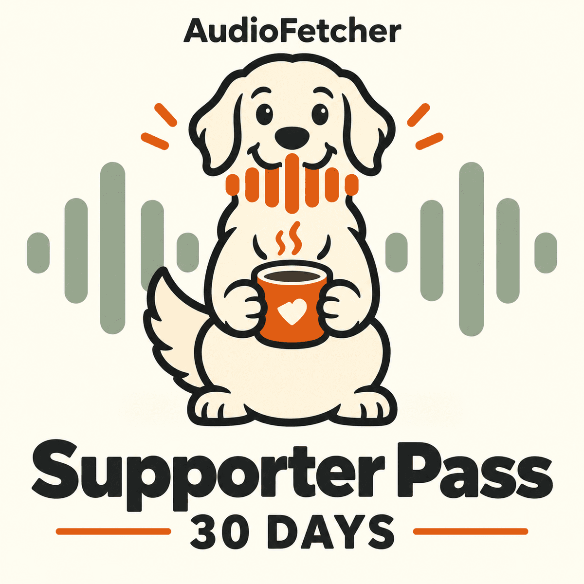 AudioFetcher Supporter Pass — 30 Days
