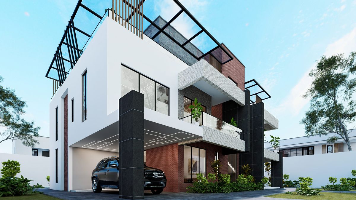 Ultimate 7 Bedroom Modern House Plan | 16m x 20m Luxury Design