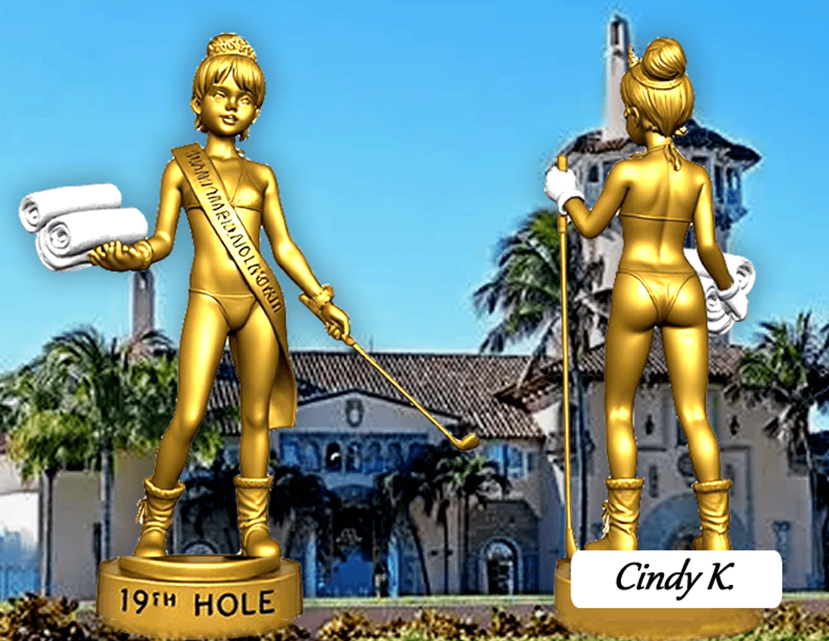 2027 MARALAGO TOWEL GIRL CALENDAR