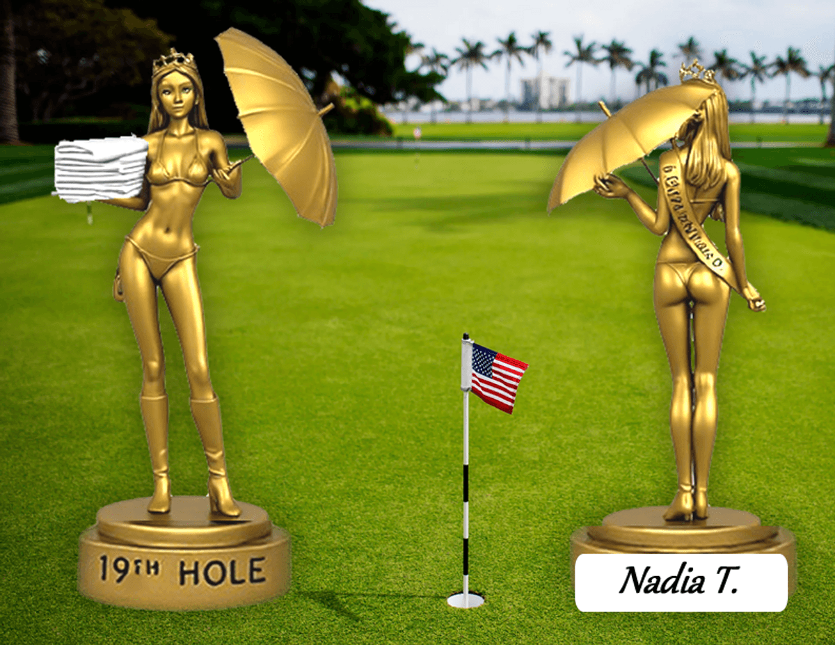 2027 MARALAGO TOWEL GIRL CALENDAR