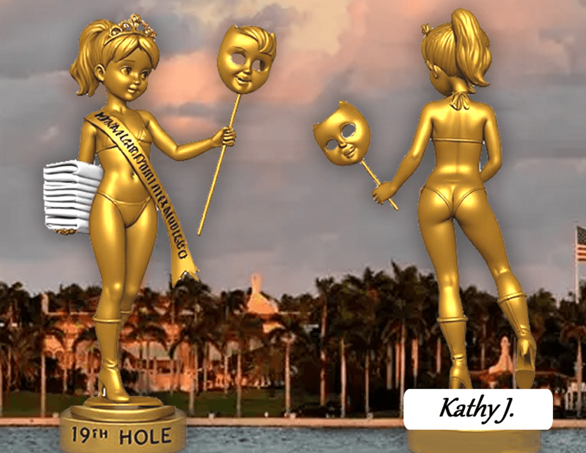 2027 MARALAGO TOWEL GIRL CALENDAR