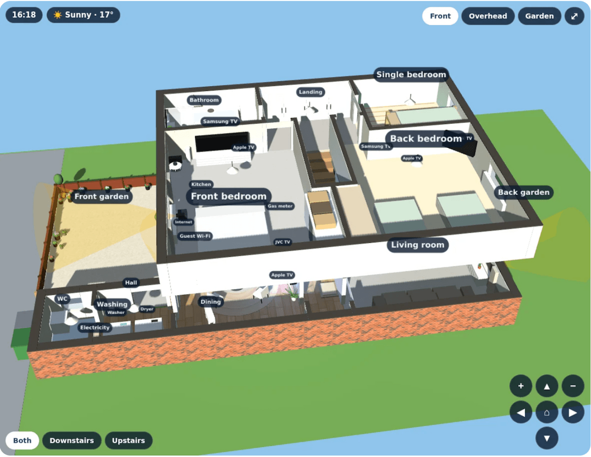 Home Assistant 3D Floor Plan Starter Card
