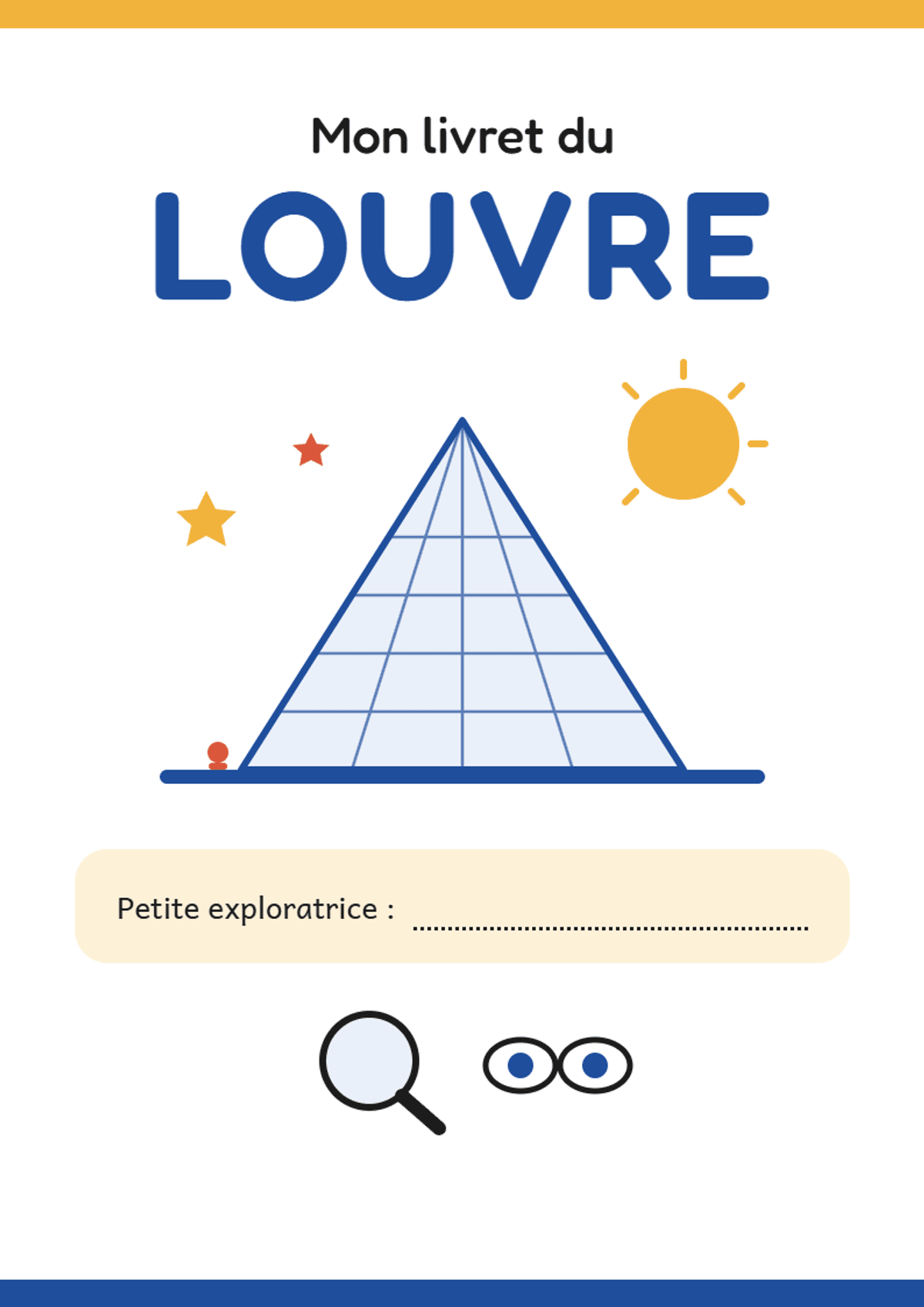 Mon livret du Louvre – Exploratrice (4-5 ans)