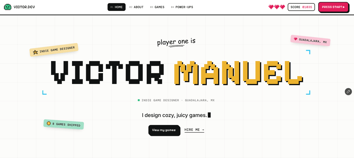 Web Design Game Developer