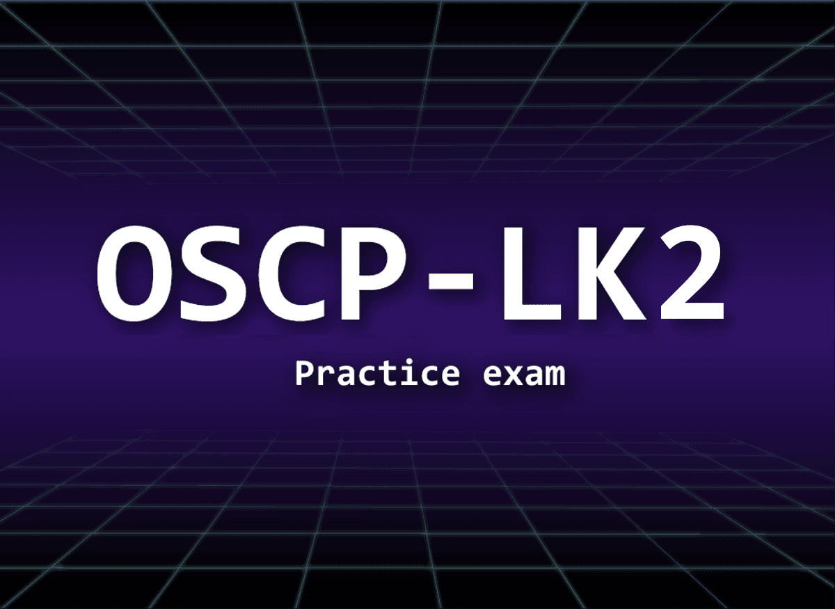 OSCP-LK2: Practice Exam for the OSCP