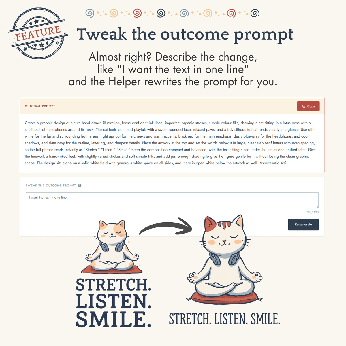 T-Shirt Design Prompt Helper for ChatGPT, Grok, Gemini, Flux, Ideogram, Midjourney, Recraft, Seedream and other text-to-image AI
