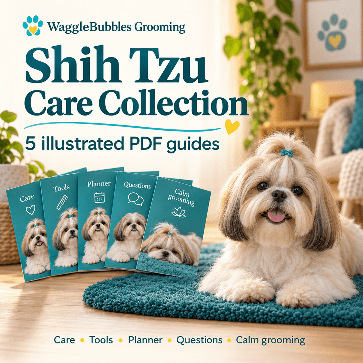 Shih Tzu Care Collection - 5 PDF Guides