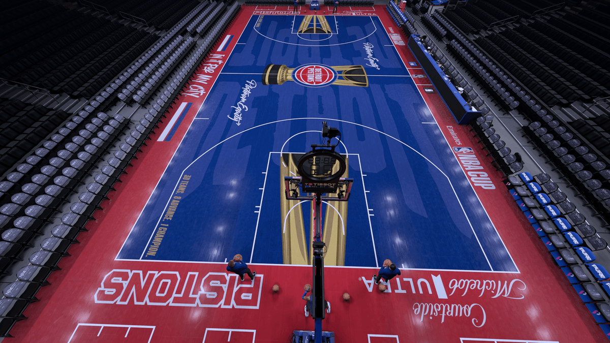 [NBA2K26] 26-27 NBA CUP TOURNAMENT COURT FOR ALL 30 TEAMS!