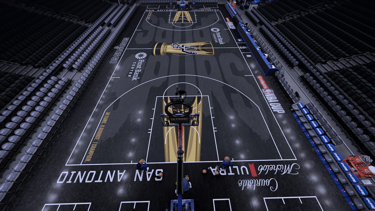 [NBA2K26] 26-27 NBA CUP TOURNAMENT COURT FOR ALL 30 TEAMS!