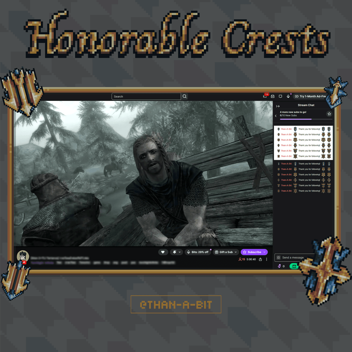 [FREE] Honorable Crests | 250 Followers gift.