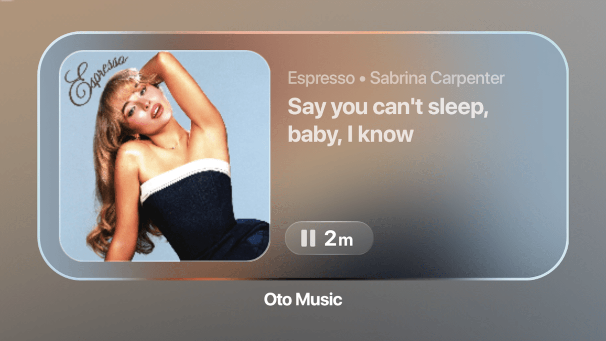 iOS Music with Lyrics — For KWGT