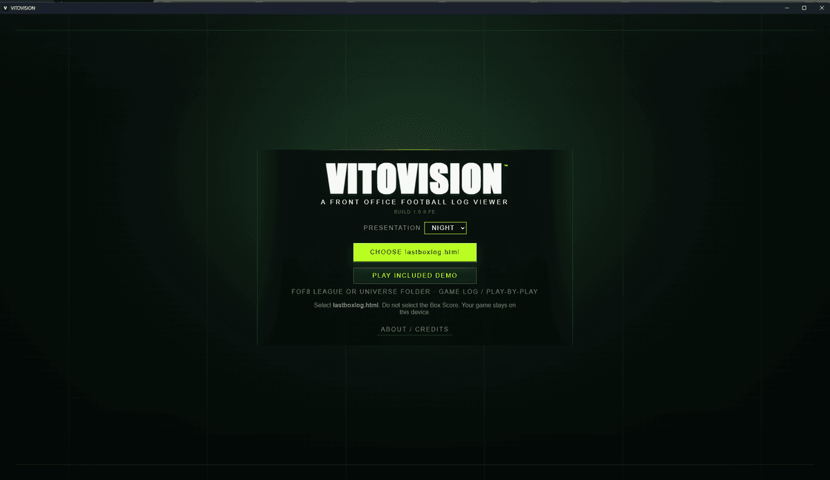 Vitovision - Founders Edition (Unsigned)