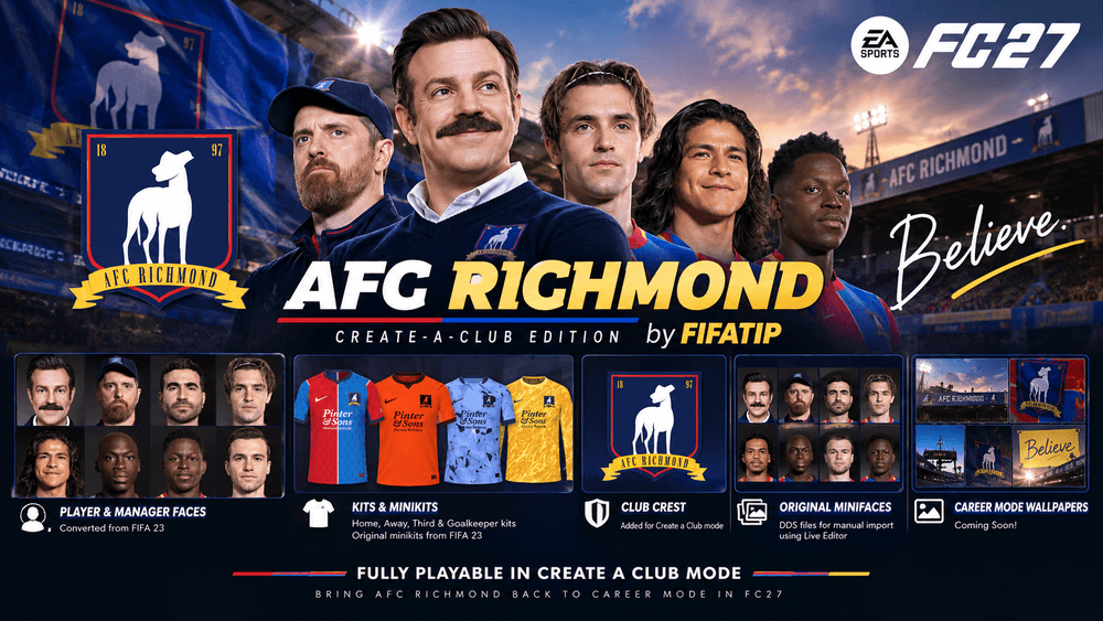 [FC27] - AFC Richmond Create-a-Club Edition by FIFATIP 1.0.4