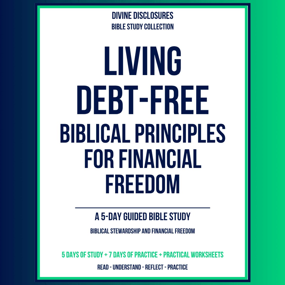 Living Debt-Free — A Bible Study & Financial Stewardship Workbook PDF