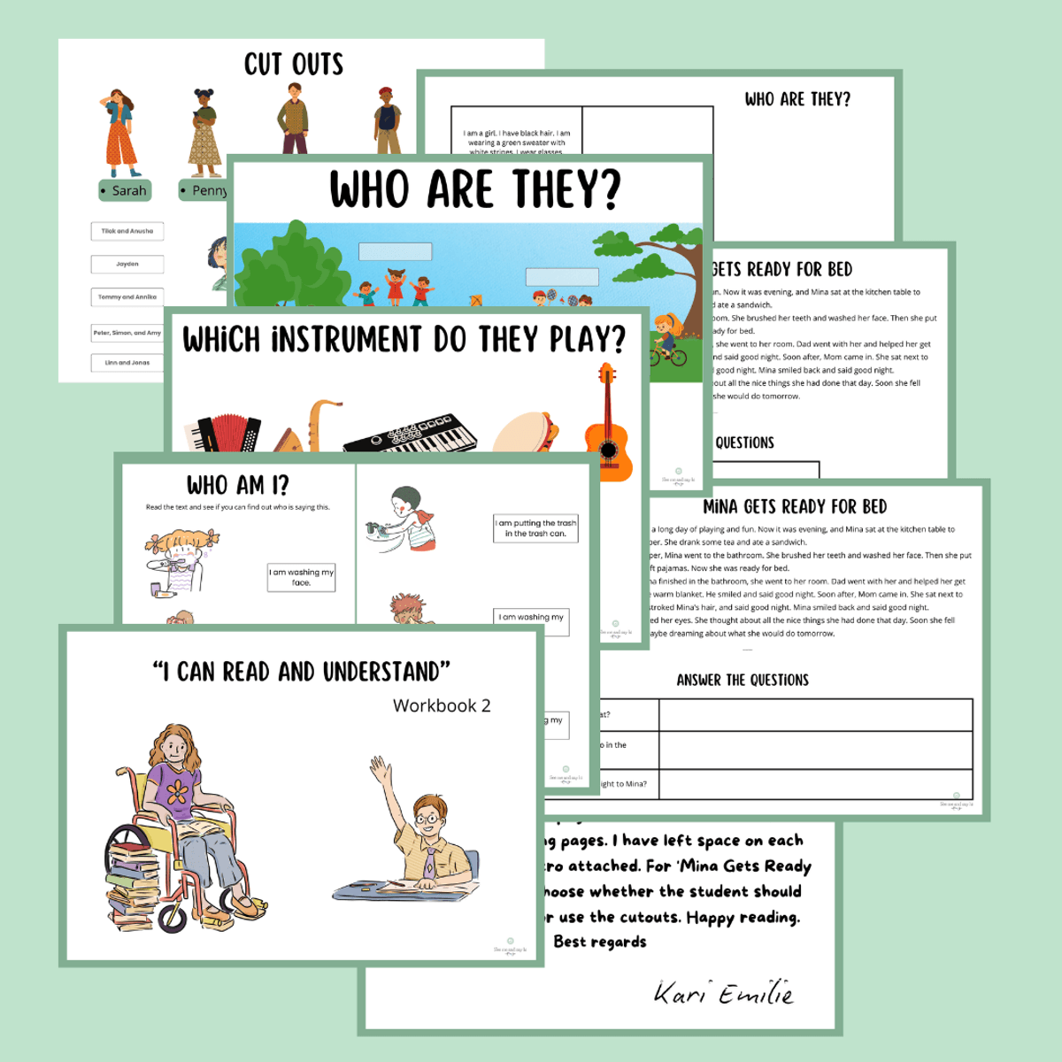 "I can read and understand 2" -A reading comprehension workbook