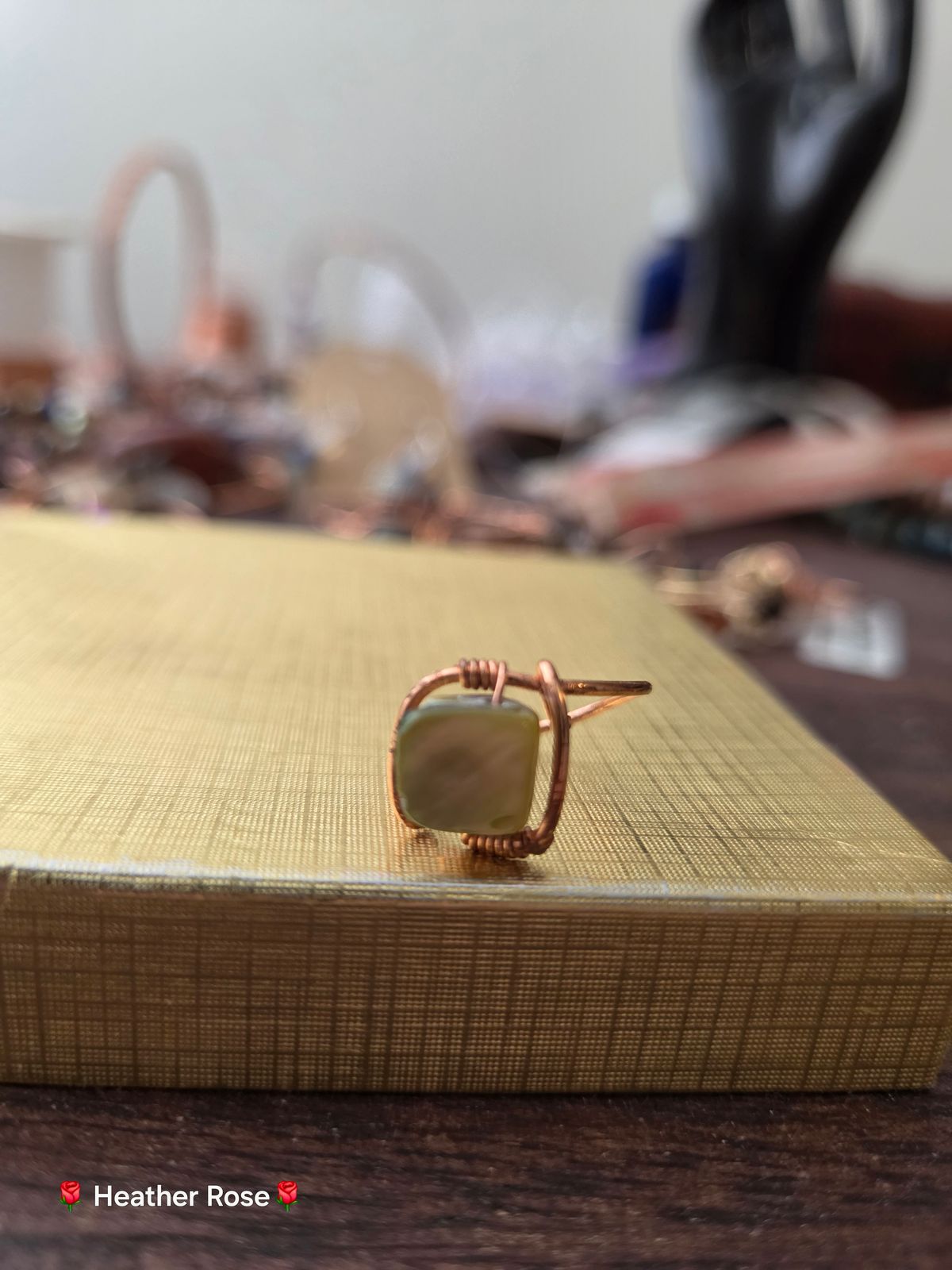 Mother of Pearl Fidget Rings