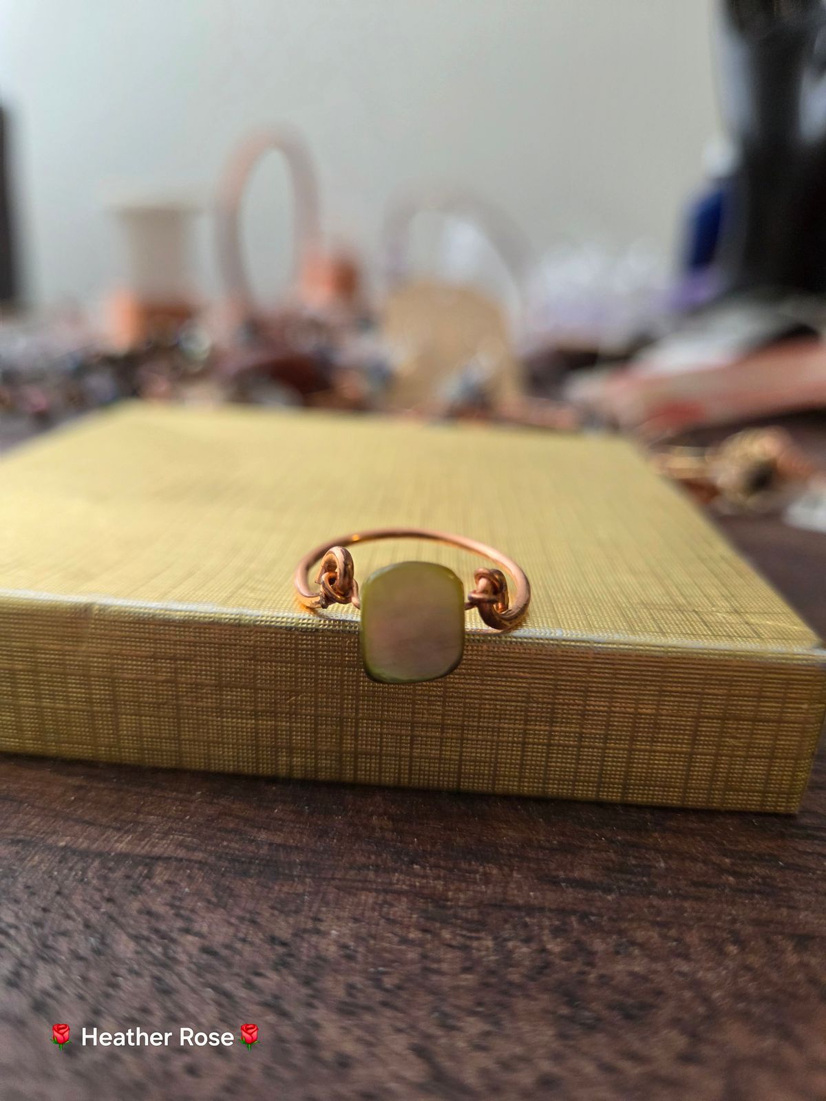 Mother of Pearl Fidget Rings