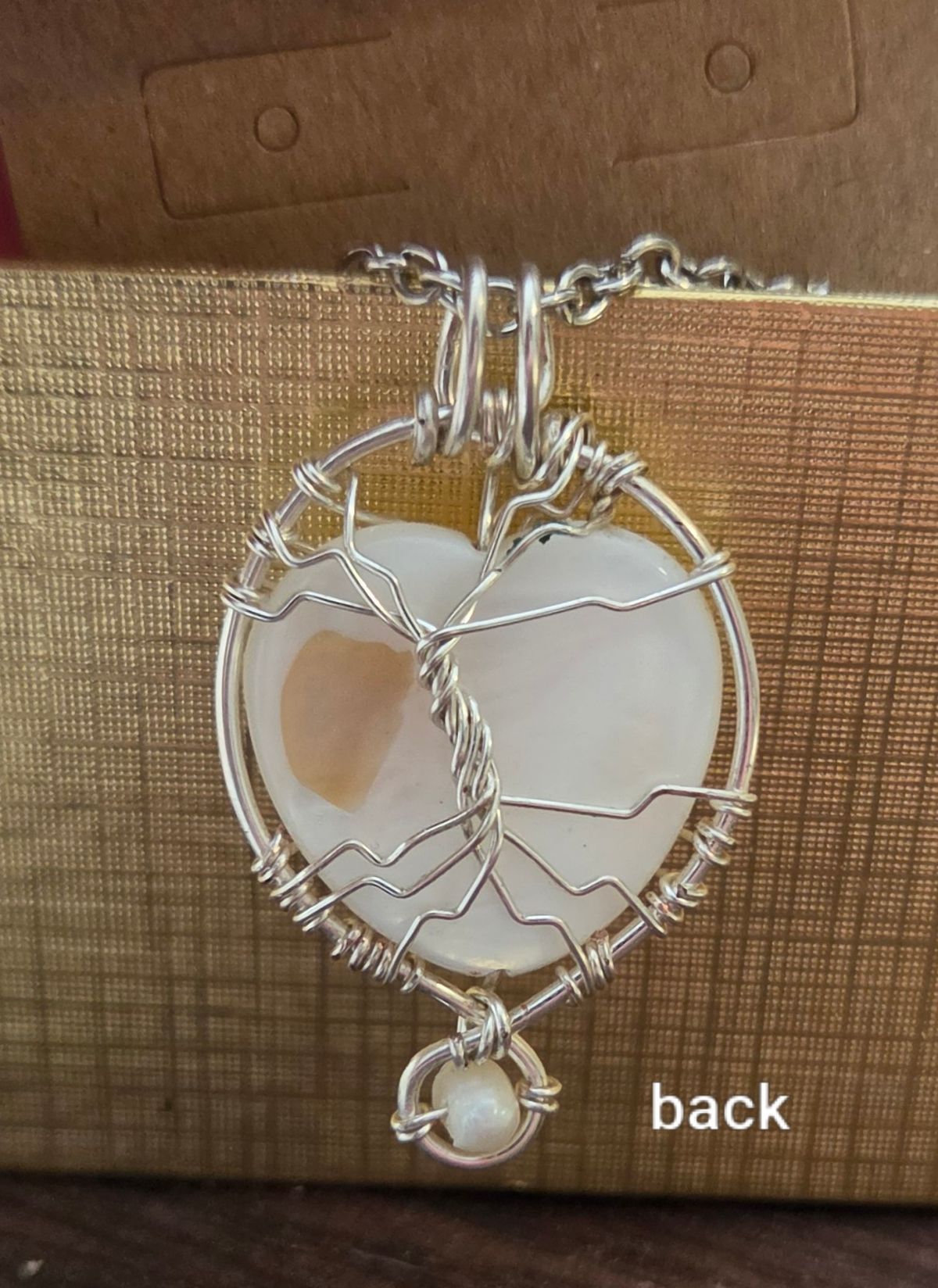 Mother of Pearl Tree of Life Necklace
