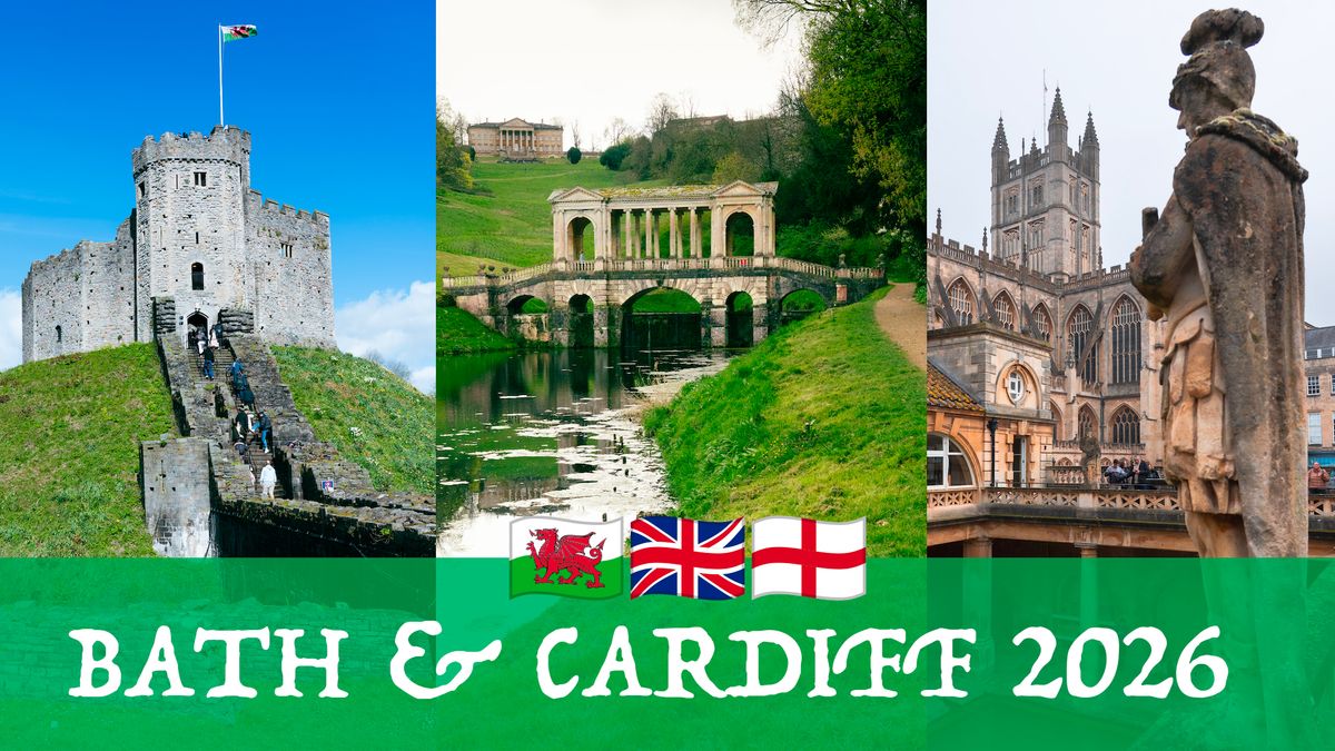 Map - tips for Bath, Cardiff and London
