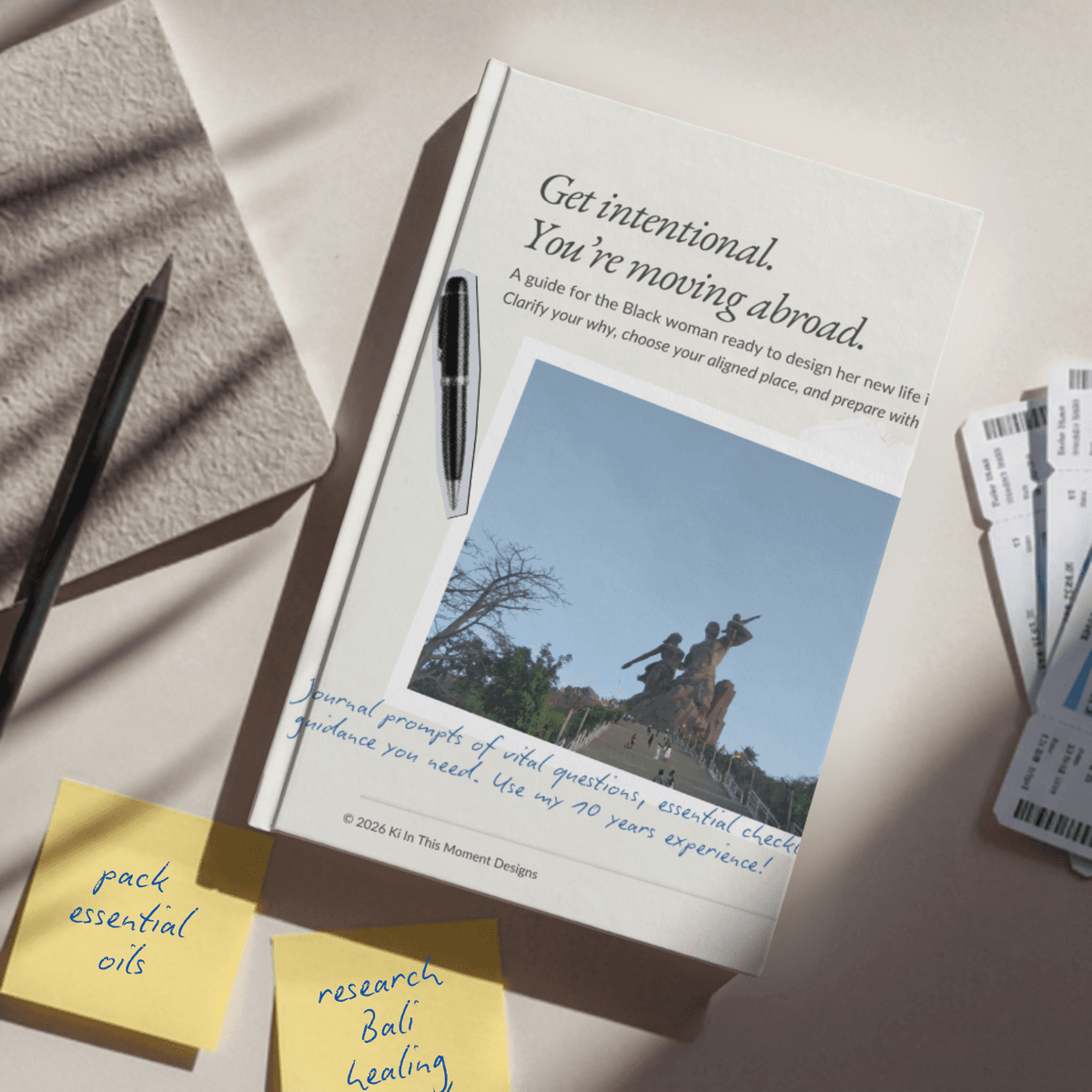 Your Intentional Move Abroad Guide | A Compact Well-being Workbook