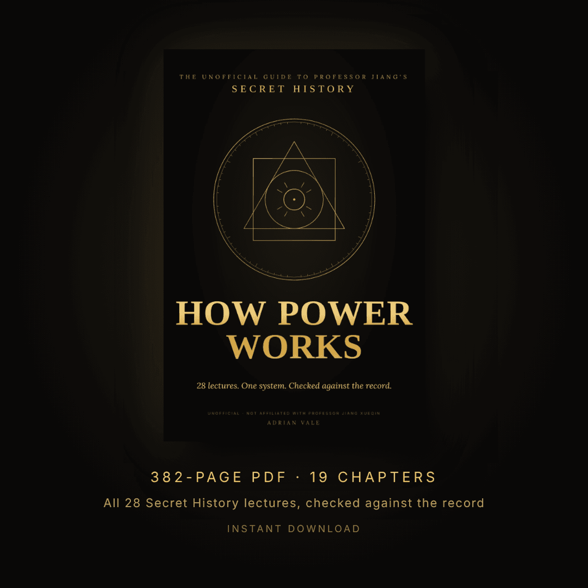 How Power Works: The Unofficial Guide to Professor Jiang's Secret History (PDF)