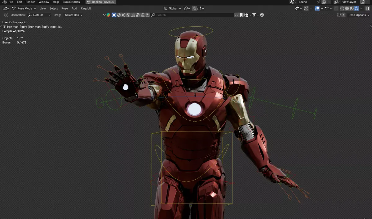 Iron Man 3D Project Free Download
