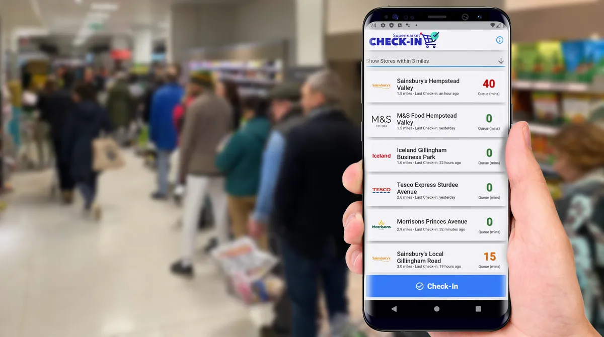 Store Check In Supermarket Check In - Buymeacoffee