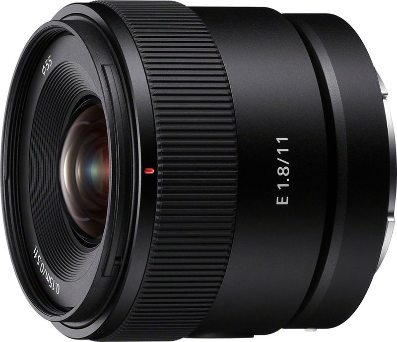 Sony E 11mm f/1.8 camera lens