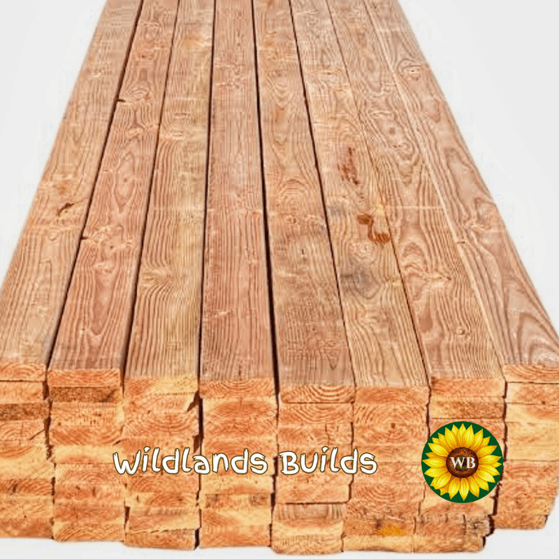 Douglas Fir Floor Rails (€8.62 ea)