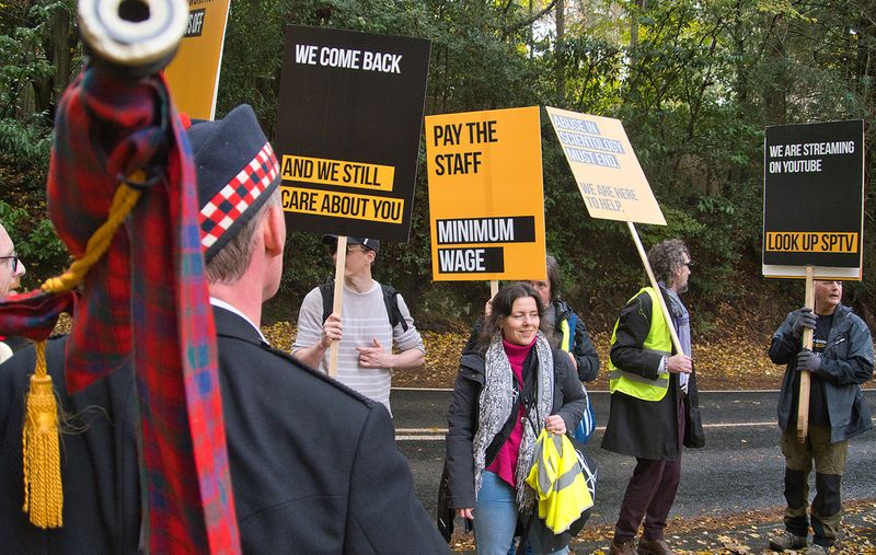 New IAS Protest Signage