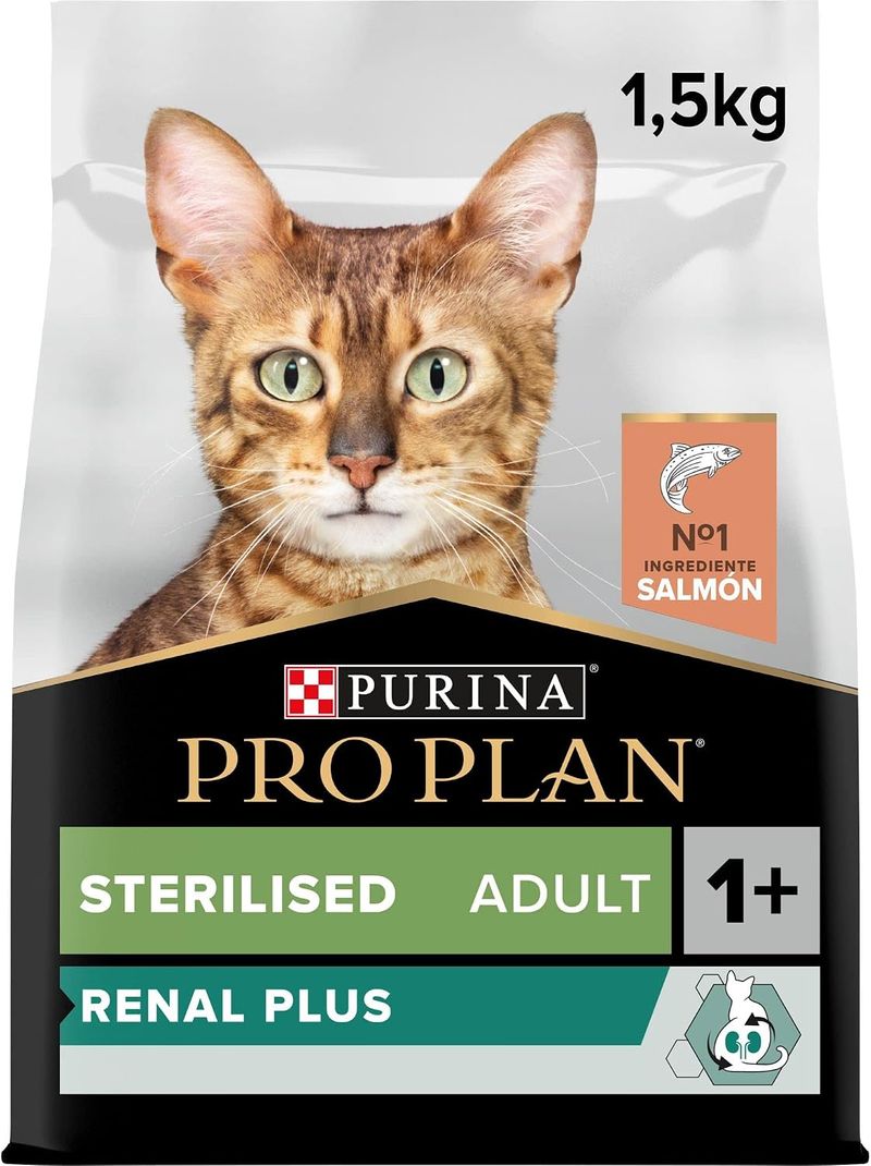 Dry cat food (6x 1.5kg - feeds for 5 months) - Pro Plan Sterilised Renal Plus