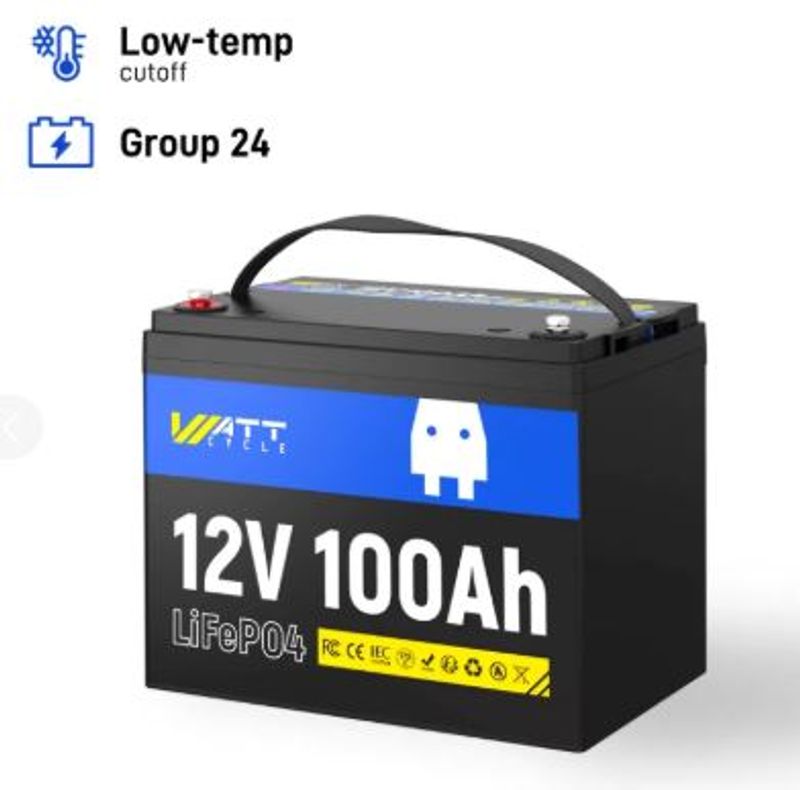 Battery for blackouts